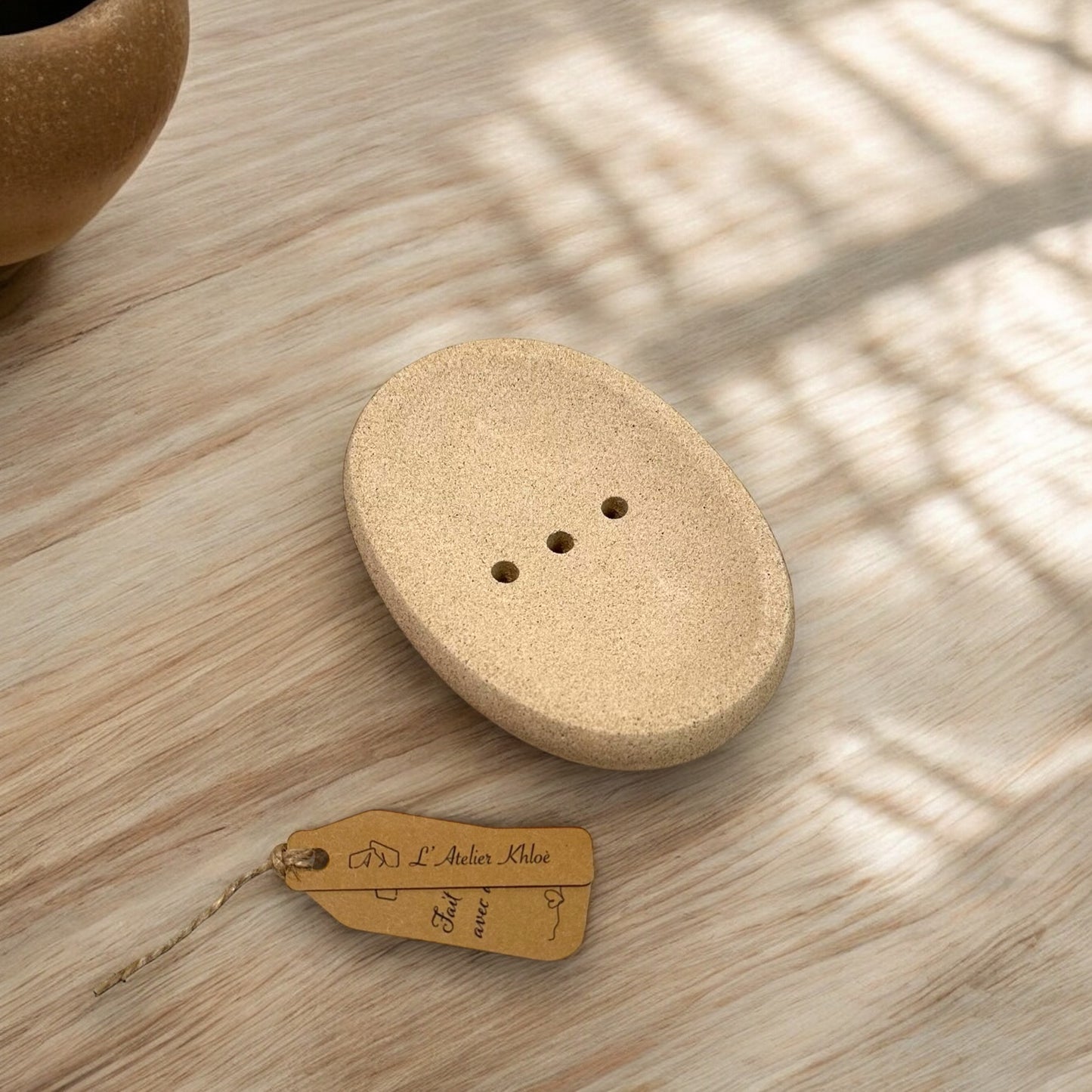 Porte savon sable